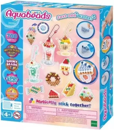 Aquabeads slatki zalogaji kreativni set vodenih perlica