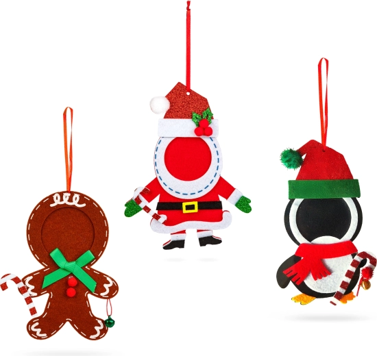 Three cheerful Christmas designs