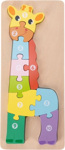 Free2Play wooden giraffe puzzle
