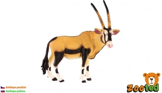 Plastična figurica adaksa – pustinjska antilopa 13 cm