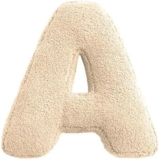 Mealini plush letter A in cream - 1 piece