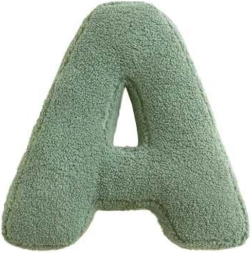 Mealini plush letter A green - 1 piece