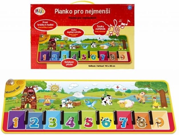 Plejo podnožno pianino za djecu