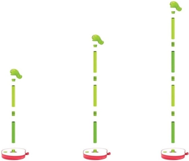 Adjustable height in 3 levels