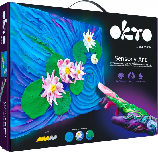 Okto Sensoty Art likovna set Leknini 30 × 40 cm