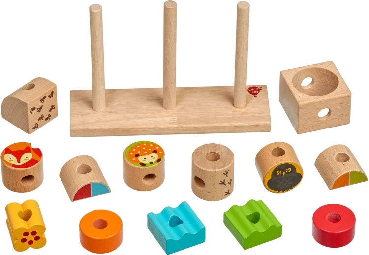 Animals and shapes for creative play