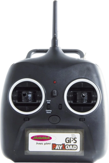 Convenient 2.4 GHz control and action flight modes