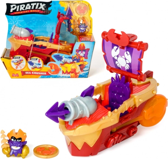 Gusarski brod Sea Crusher Piratix Adventure World