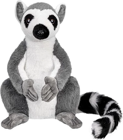 Plišani lemur sjedeći 20 cm