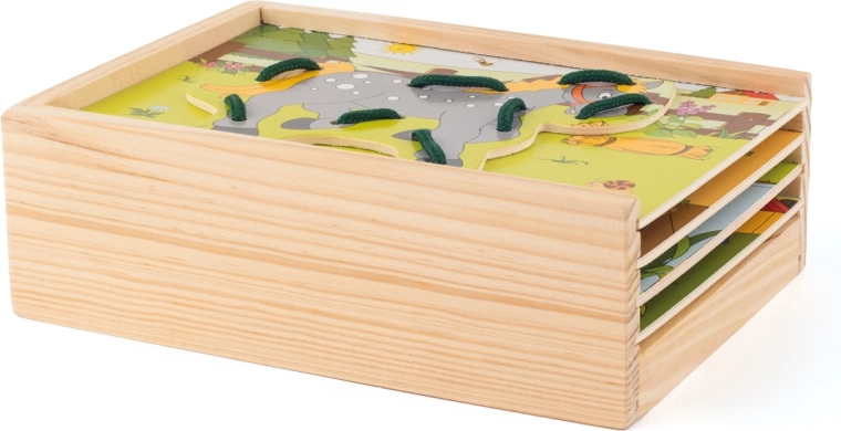 Animal Lacing Box