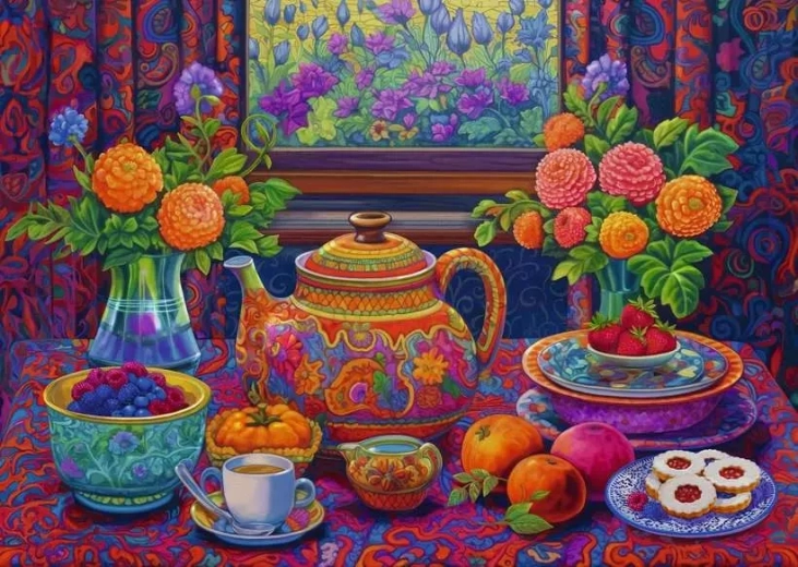 Ravensburger puzzle Vrijeme za čaj XXL 300 dijelova