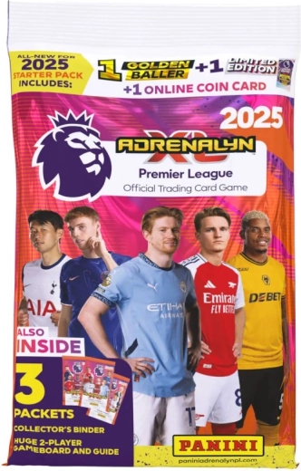 Panini Premier League 2025 Adrenalyn XL starter set