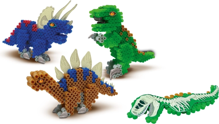 3D dinosauri od perlica