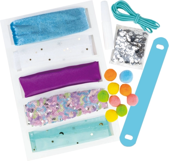 Izradite 5 scrunchies gumica korak po korak