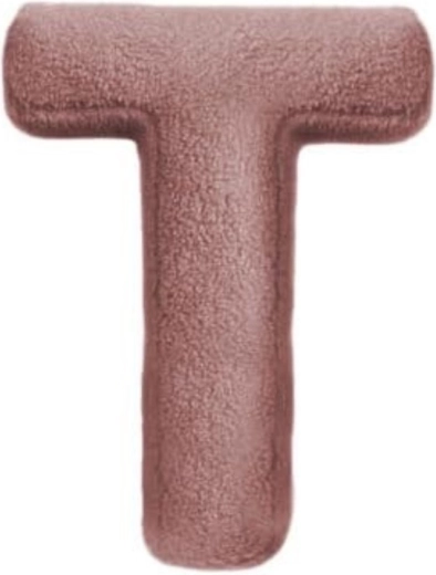 Mealini plush letter T pink - 1 piece
