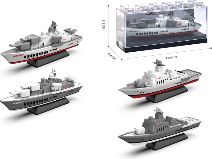 Metalni model ratnog broda 1:64 – više varijanti
