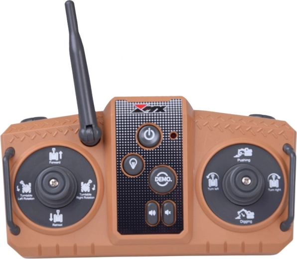 Glatko upravljanje 2,4 GHz s gumbom DEMO