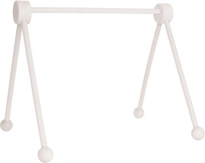 Jabadabado wooden baby play gym bar white