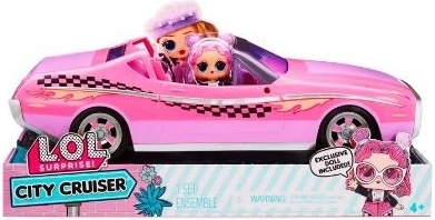 L.O.L. Surprise City Cruiser – ružičasti kabriolet s lutkom Beeps