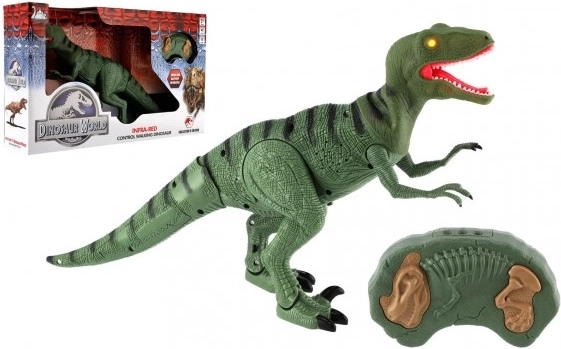 Hodajući dinosaurus Velociraptor s daljinskim upravljačem