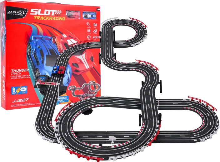 Trkaća staza Track Sport – električni set autostaze 5,53 m