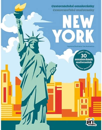 Travel Coloring Book New York