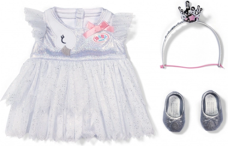 Sjajni baletni izgled s motivom labuda