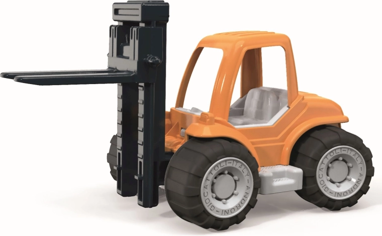 Stabilna vožnja zahvaljujući velikim gumiranim kotačima