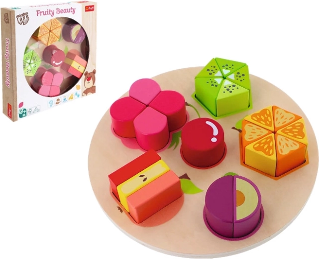 Fruity Beauty wooden fruit puzzle
