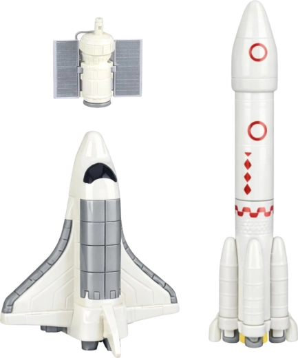 Svemirski šatl i satelit za pustolovine u orbiti