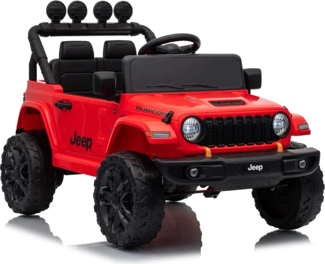 Dječji električni automobil Jeep Rubicon 24 V – Crvena