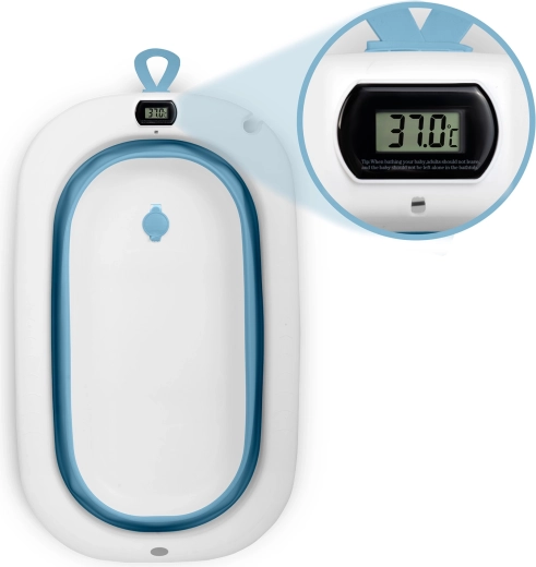 Elektronički termometar s jasnim LCD-om i sigurnosni čep