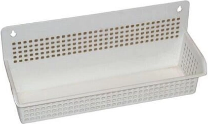 Viseća plastična košarica velika 30 × 10 × 13 cm, mješavina boja