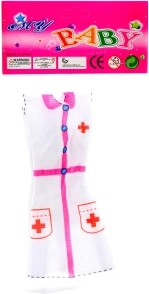 Haljinica za lutku – medicinska sestra