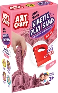 Art Craft pink kinetic sand 500 g