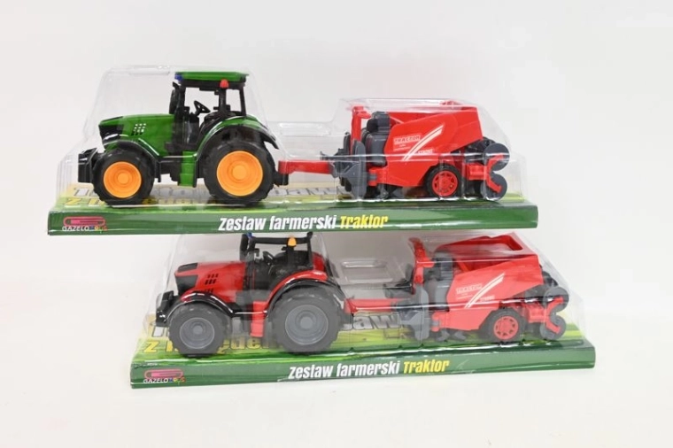 Traktor s poljoprivrednim strojem
