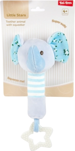 Mekani slonić s umirujućom grickalicom