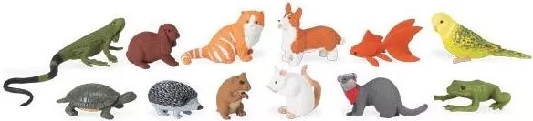 Pets – set of 48 mini replicas