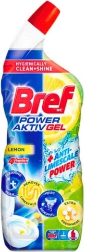 Bref wc power aktiv gel lemon 700 ml