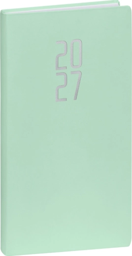 Notique pocket diary Ponza 2027 mint 9 × 15.5 cm