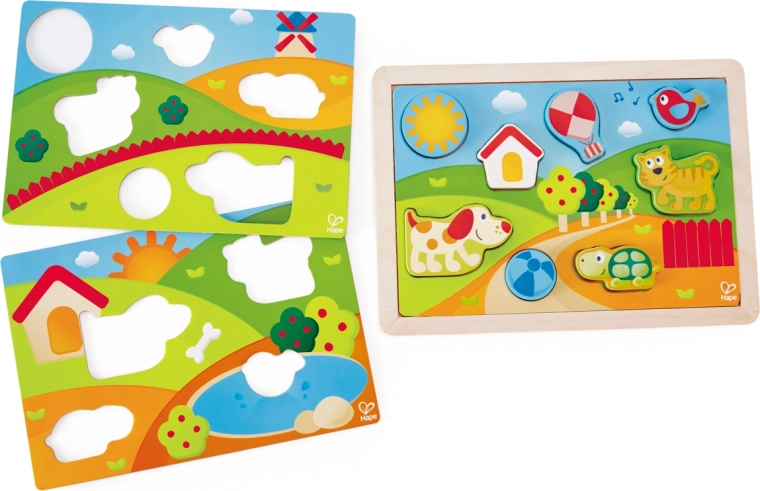 Puzzle Sunčana dolina 3u1