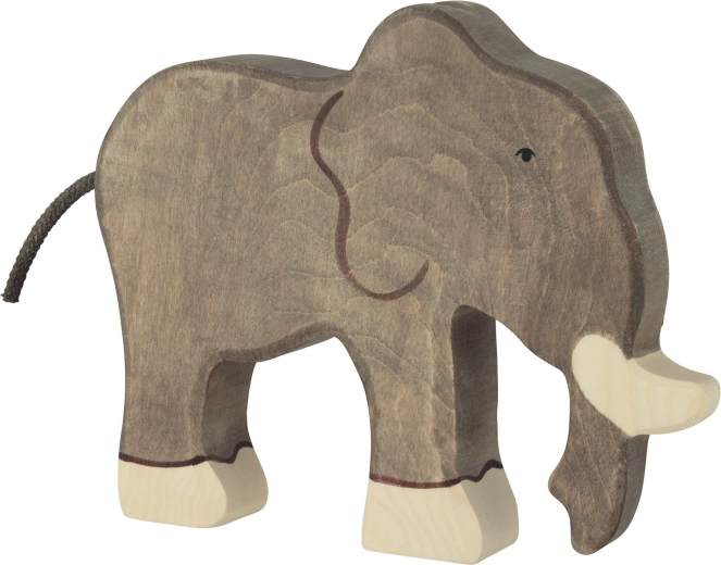 Holztiger wooden elephant figurine - 1 piece