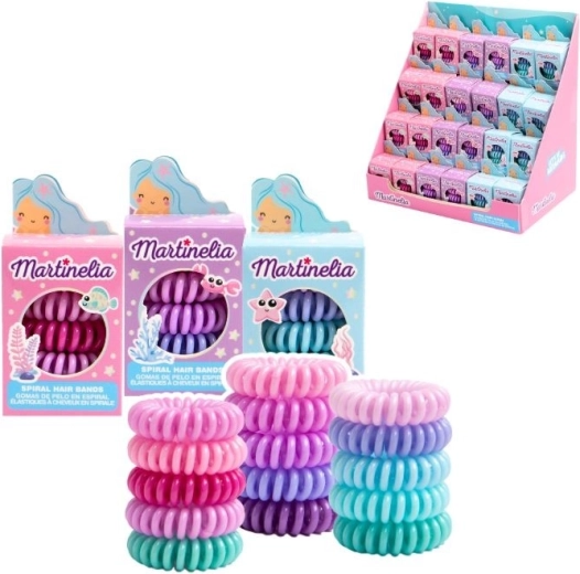 Spiral Hair Ties, 5 pcs