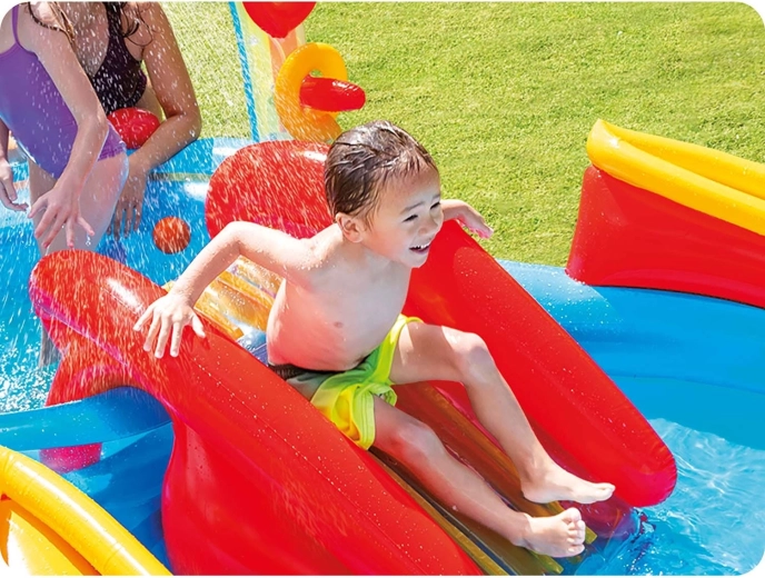 Siguran tobogan s mekim doskokom