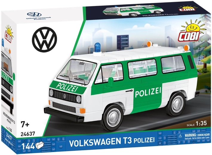 Cobi Volkswagen T3 police 1:35 (144 pieces) - 1 piece