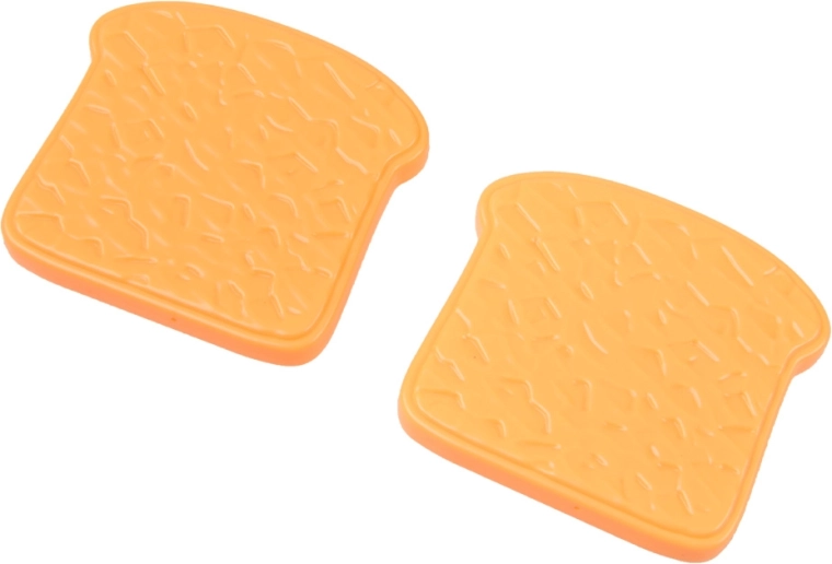 Two slices of bread included