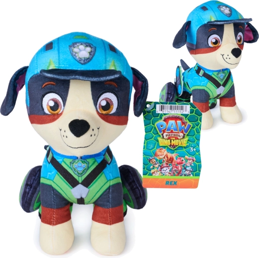 Spin Master Paw Patrol: Dino rescue plišana igračka Rex 20 cm - 1 komad