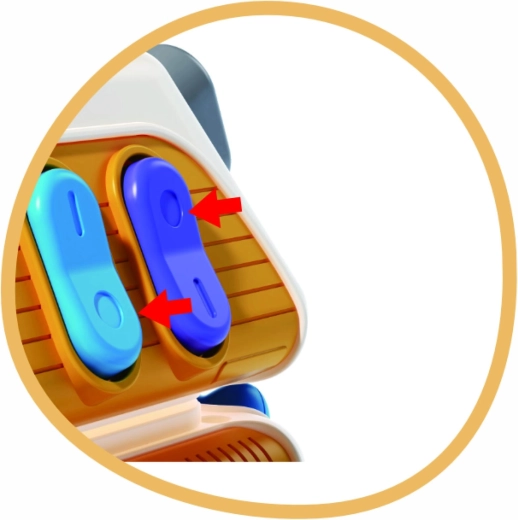 Prekidači, gumbi i klizači za finu motoriku