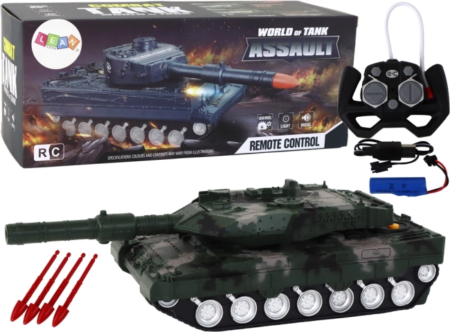 Zeleni RC tenk