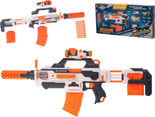 Modularni pjenasti blaster 4u1 s priborom i 30 metaka